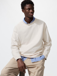Светр UNIQLO 1159861957 (Бежевий M)