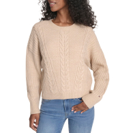 Жіночий трикотажний светр Tommy Hilfiger 1159862137 (Бежевий L)