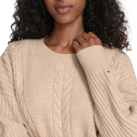 Жіночий трикотажний светр Tommy Hilfiger 1159862137 (Бежевий L)