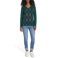 Женский свитер Tommy Hilfiger кофта 1159862156 (Зеленый XL)