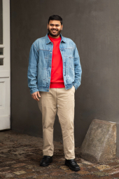 Свитер UNIQLO 1159862188 (Красный L)
