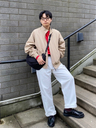 Свитер UNIQLO 1159862188 (Красный L)