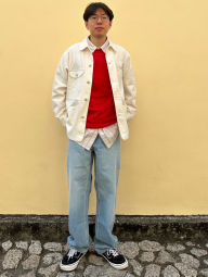 Свитер UNIQLO 1159862188 (Красный L)