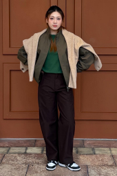Светр UNIQLO 1159862534 (Зелений L)