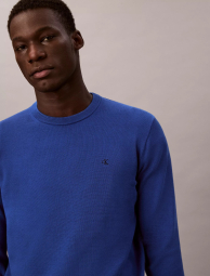 Мужской свитер Calvin Klein с логотипом 1159862991 (Синий XXL)