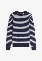 Мужской свитер Tommy Hilfiger 1159863060 (Синий/Белый XXL)