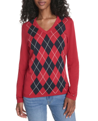 Жіночий светр Tommy Hilfiger 1159863320 (Червоний M)