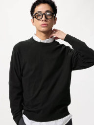 Свитер UNIQLO 1159863419 (Черный M)