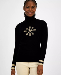Жіночий светр Tommy Hilfiger із коміром 1159863433 (Чорний M)