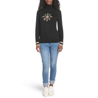 Женский свитер Tommy Hilfiger с воротником 1159863433 (Черный M)