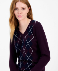 Жіночий светр Tommy Hilfiger 1159863536 (Фіолетовий S)