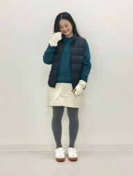Вязаный свитер UNIQLO из шерсти 1159863819 (Зеленый XL)