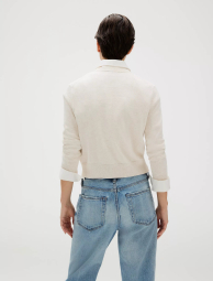 Женский свитер Calvin Klein с логотипом 1159864192 (Молочный XS)