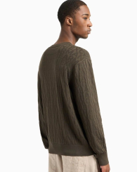 Мужской свитер Armani Exchange 1159865348 (Зеленый XL)