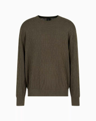 Мужской свитер Armani Exchange 1159865348 (Зеленый XL)