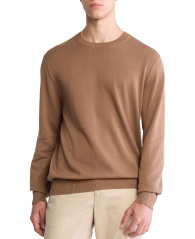 Мужской хлопковый свитер Calvin Klein 1159923686 (Коричневый XXL)