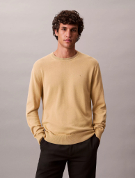 Мужской хлопковый свитер Calvin Klein 1159932215 (Желтый M)