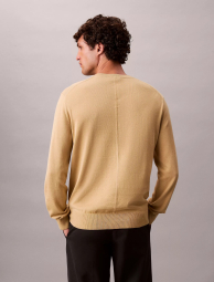 Мужской хлопковый свитер Calvin Klein 1159932215 (Желтый M)