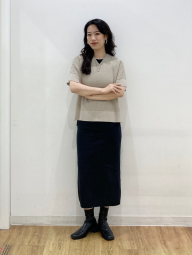 Свитер с короткими рукавами UNIQLO 1160090026 (Бежевый S)