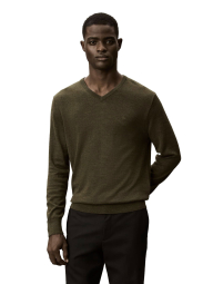 Чоловічий светр Calvin Klein 1160098284 (Зелений M)