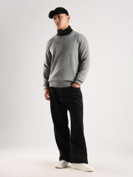 Чоловічий светр Calvin Klein з монограмою 1160099700 (Сірий M)