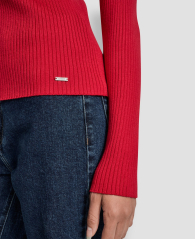 Жіночий светр-поло DKNY 1160300428 (Червоний XL)