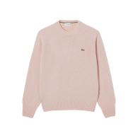 Чоловічий вовняний светр Lacoste 1160764339 (Рожевий 3XL)
