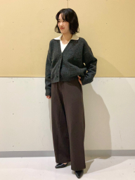 Светр в рубчик UNIQLO 1160844862 (Молочний L)