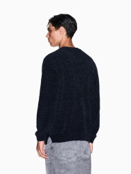Мужской вязаный свитер Armani Exchange 1161850283 (Синий XXL)