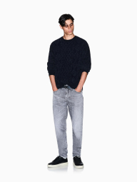 Мужской вязаный свитер Armani Exchange 1161850283 (Синий XXL)
