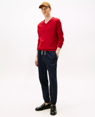 Мужской свитер Tommy Hilfiger 1162343631 (Красный XXL)