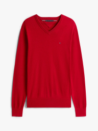 Мужской свитер Tommy Hilfiger 1162343631 (Красный XXL)