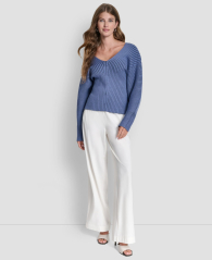 Женский вязаный свитер DKNY 1162578949 (Синий XL)