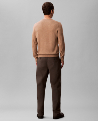Мужской мягкий свитер Calvin Klein 1162741952 (Коричневый XL)