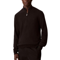 Мужской свитер Calvin Klein с воротником на молнии 1163060160 (Черный XXL)