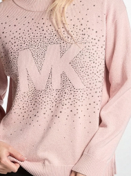 Жіночий светр Michael Kors зі стразами 1163203247 (Рожевий S)