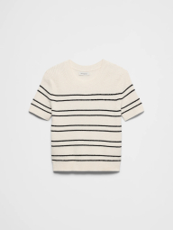 Женский свитер Banana Republic с коротким рукавом 1163366822 (Молочный XS)