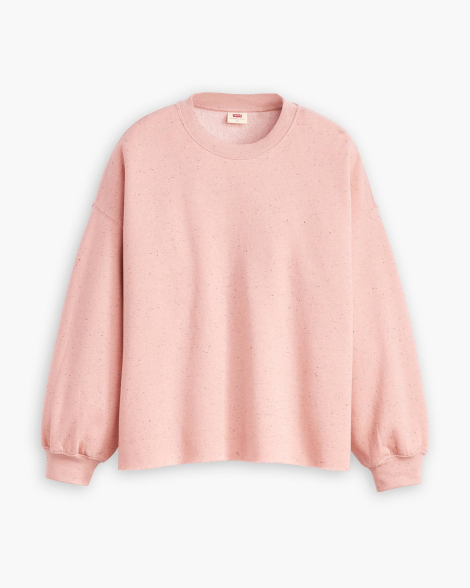 Світшот жіночий Levi's фліс 1159838261 (Рожевий S)