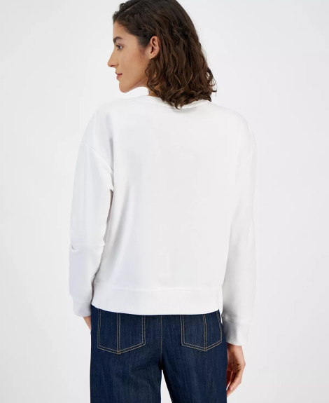 Женский свитшот Tommy Hilfiger кофта 1159838272 (Белый 1X)