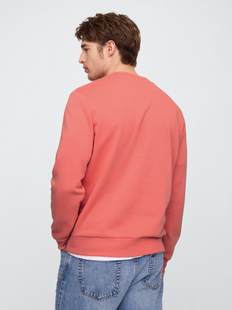 Свитшот мужской GAP флис 1159838645 (Розовый M)