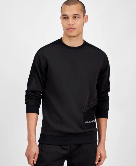 Мужской свитшот Karl Lagerfeld 1159840938 (Черный XXL)