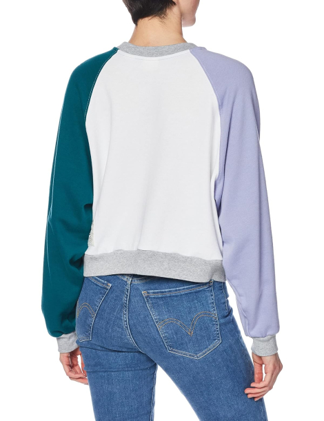 Женский свитшот на флисе Levi's в стиле колорблок 1159841353 (Разные цвета L)