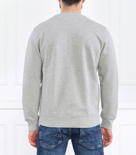 Чоловічий світшот Pepe Jeans London з логотипом 1159844173 (Сірий XL)