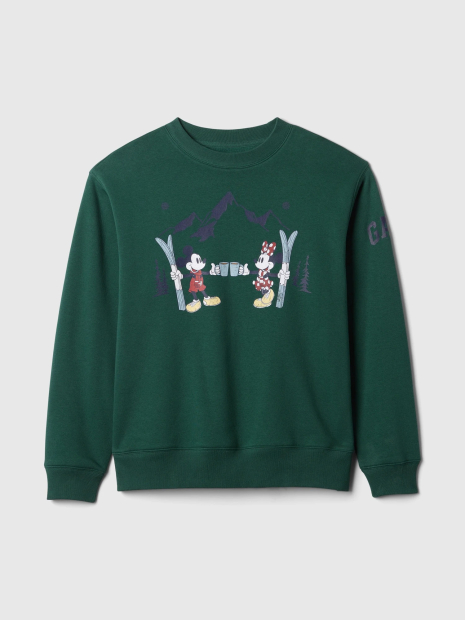 Свитшот женский Disney GAP на флисе 1159848241 (Зеленый M)