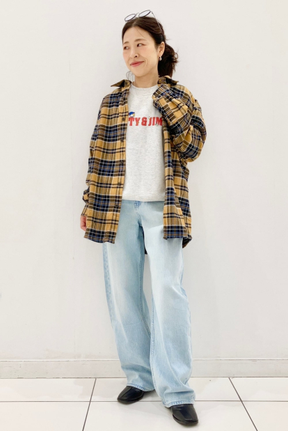 Свитшот Sanrio UNIQLO Patty & Jimmy с принтом 1159851335 (Серый XL)