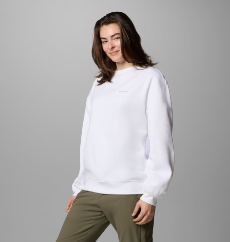 Женский свитшот Columbia на флисе 1159852536 (Белый 2X)