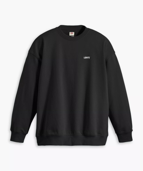 Чоловічий світшот Levi's на флісі 1159853313 (Чорний XXL)