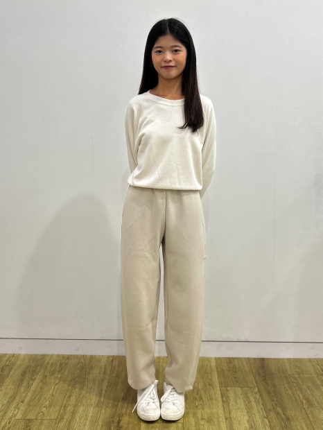 Світшот UNIQLO з круглим вирізом 1159854268 (Молочний L)