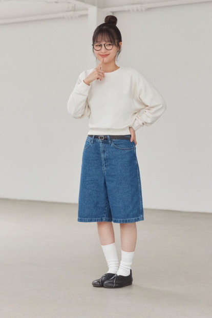 Світшот UNIQLO з круглим вирізом 1159854268 (Молочний L)