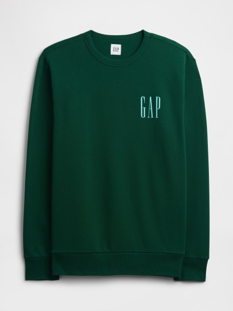 Свитшот мужской GAP на флисе 1159854701 (Зеленый XL)